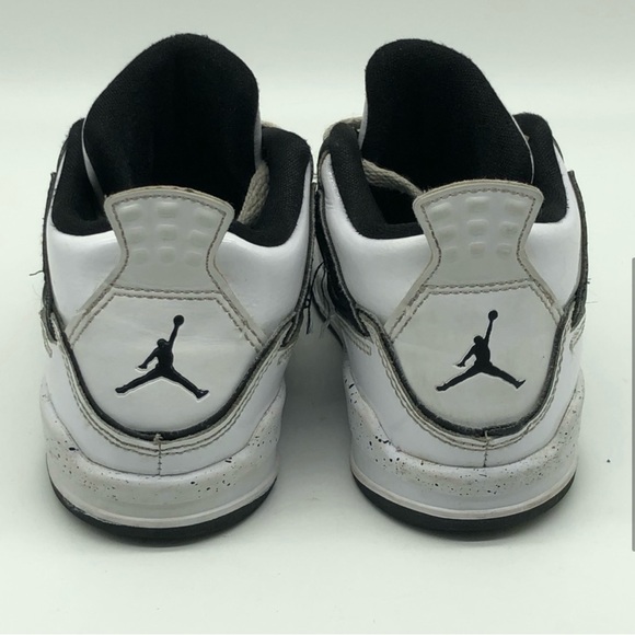 Nike Air Jordan 4 Retro Toddler ' DIY ' Unisex Sneakers - Picture 2 of 6